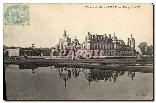 Ansichtskarte AK Chateau de Chantilly Vue prise a l'Est