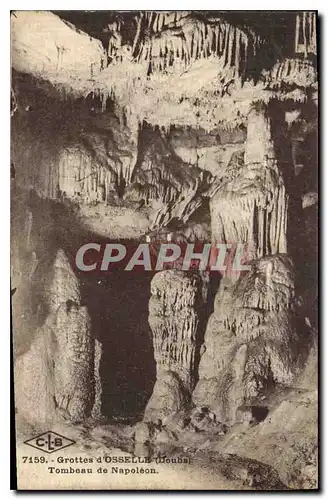 Ansichtskarte AK Grottes d'Osselle Doubs Tombeau de Napoleon