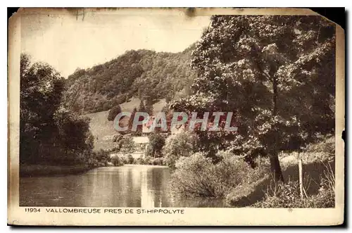 Cartes postales Vallombre pres de St Hippolyte