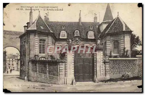 Cartes postales Besancon L'Archeveche