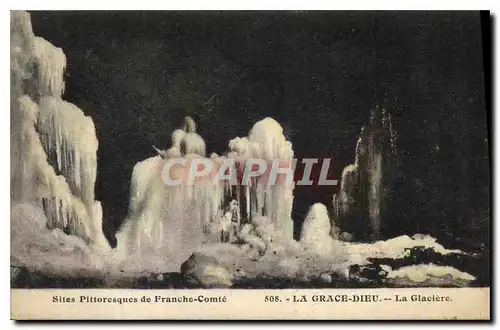 Cartes postales Sites Pittoresques de Franche Comte La Grace Dieu La Glaciere