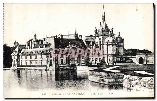 Ansichtskarte AK Chateau de Chantilly Cote Sud