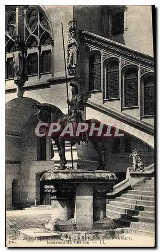 Cartes postales Pierrefonds La Statue du Duc d'Orleans