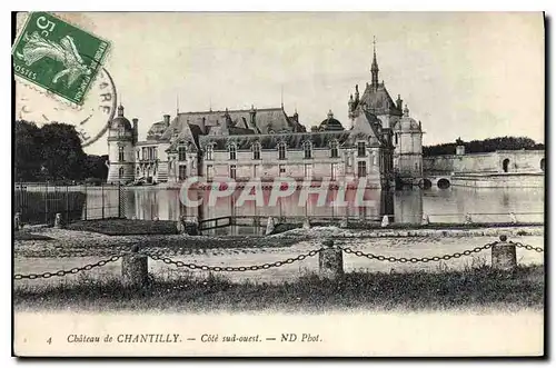 Ansichtskarte AK Chateau de Chantilly Cote sud ouest