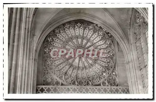 Cartes postales St Germer de Fly Oise Rosace de la Sainte Chapelle