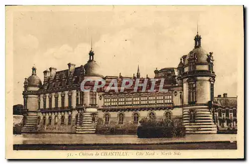 Ansichtskarte AK Chateau de Chantilly Cote Nord