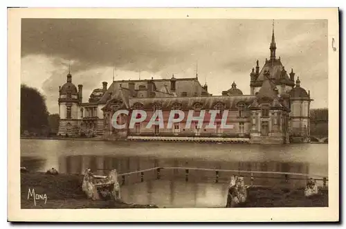 Ansichtskarte AK Chateau de Chantilly Les Chateaux le Petit Chateau et la Tour du Tresor