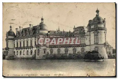 Ansichtskarte AK Chateau de Chantilly Cote nord