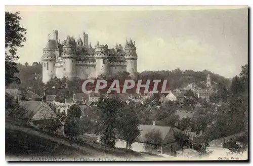 Cartes postales Pierrefonds Le Chateau et l'Eglise