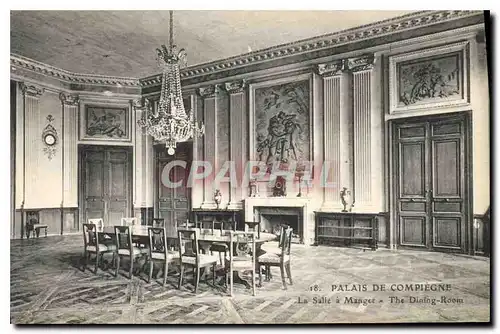 Ansichtskarte AK Palais de Compiegne La Salle a manger