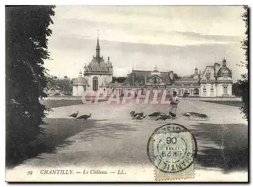 Cartes postales Chantilly Le Chateau