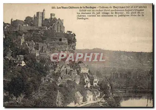 Ansichtskarte AK Les Vieux Chateaux de la Dordogne Chateau de Beynac