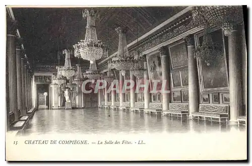 Cartes postales Chateau de Compiegne la Salle des Fetes