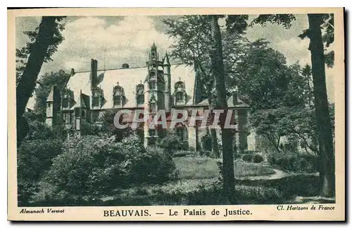 Cartes postales Beauvais le Palais de Justice