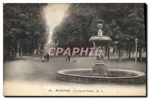 Cartes postales Beauvais le Jeu de Paume