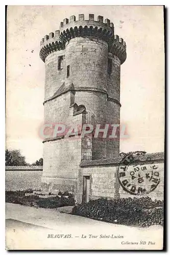 Ansichtskarte AK Beauvais la Tour Saint Lucien