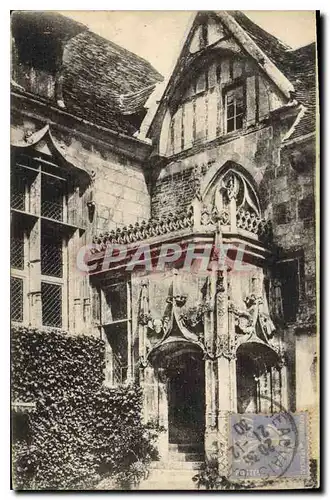 Ansichtskarte AK Beauvais Escalier rependant d'une Ancienne Maison Canoniale