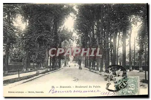 Ansichtskarte AK Beauvais Boulevard du Palais