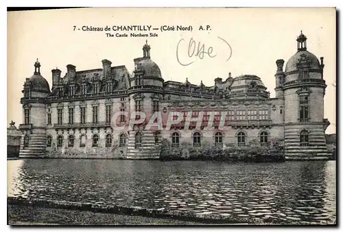 Ansichtskarte AK Chateau de Chantilly Cote Nord