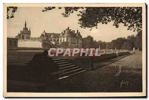 Ansichtskarte AK Chateau de Chantilly vue generale du Chateau