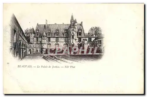 Cartes postales Beauvais le Palais de Justice