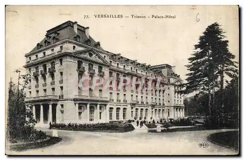 Cartes postales Versailles Trianon Palace Hotel
