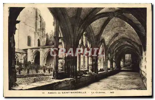 Cartes postales Abbaye de Saint Wandrille le Cloitre