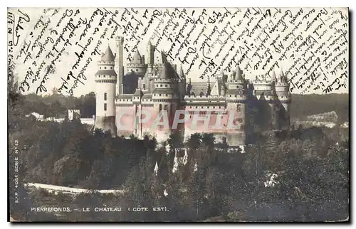 Ansichtskarte AK Pierrefonds le Chateau cote est