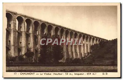 Cartes postales Chaumont le Viaduc
