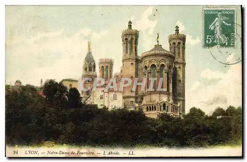 Cartes postales Lyon Notre Dame de Fourviere L'Abside