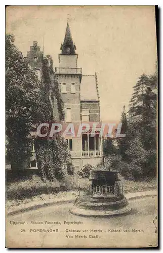 Cartes postales Poperinghe Chateau van Merris