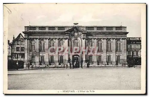 Cartes postales Beauvais L'Hotel de Ville