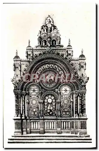 Ansichtskarte AK Cathedrale de Beauvais l'Horloge Monumentale A L Verite