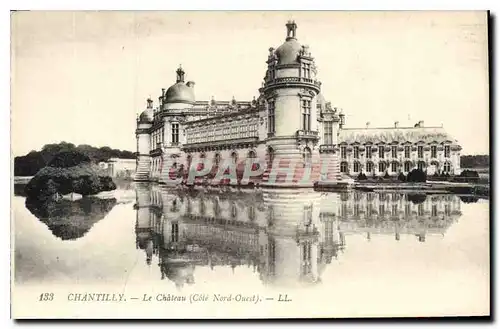 Ansichtskarte AK Chantilly le Chateau Cote Nor Ouest