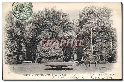 Cartes postales Environs de Chantilly la Table