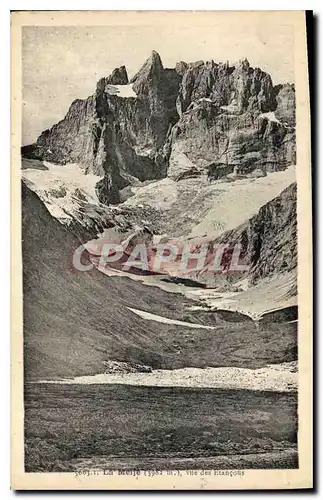 Cartes postales La Meije vue des Etancons