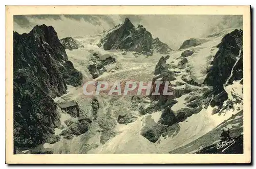 Ansichtskarte AK Dauphine La Meije et son glacier