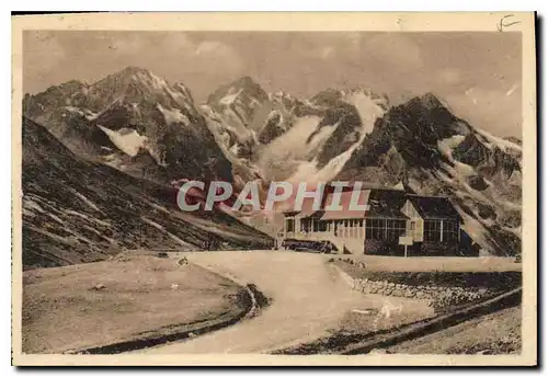 Ansichtskarte AK Col du Lautaret la Meije et le Glacier de l'Homme