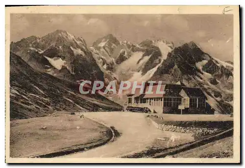 Cartes postales Col du Lautaret la Meije et le Glacier de l'Homme
