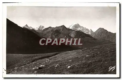 Cartes postales Col du Petit Saint Bernard le Mont Blanc vu du Petit Saint Bernard