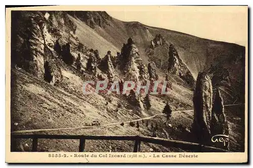 Cartes postales Route du Col Izoard la Casse deserte