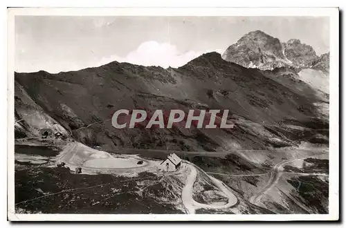 Cartes postales La Route des Grandes Alpes Col du Galibier les lacets