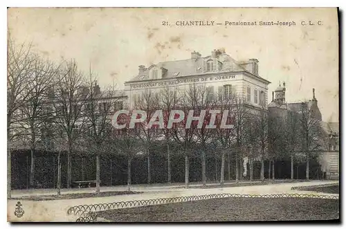 Cartes postales Chantilly Pensionnat Saint Joseph