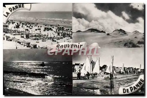 Cartes postales Souvenir de Panne