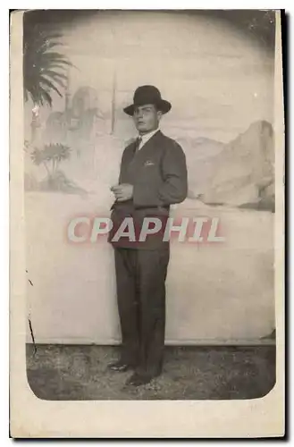 CARTE PHOTO Homme