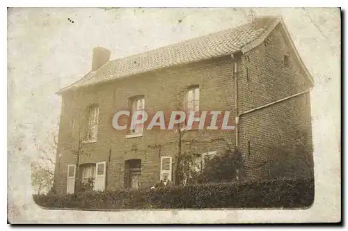 CARTE PHOTO Maison