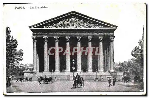 Cartes postales Paris la Madeleine