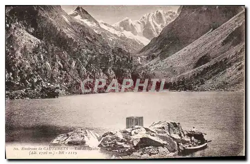 Cartes postales Environs de Cauterets Lac de Gaube