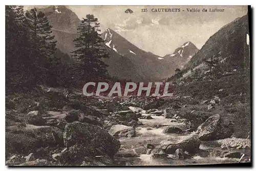 Cartes postales Cauterets Vallee de Lutour