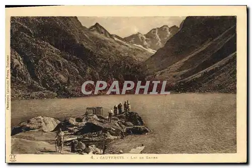 Cartes postales Cauterets Lac de Gaube